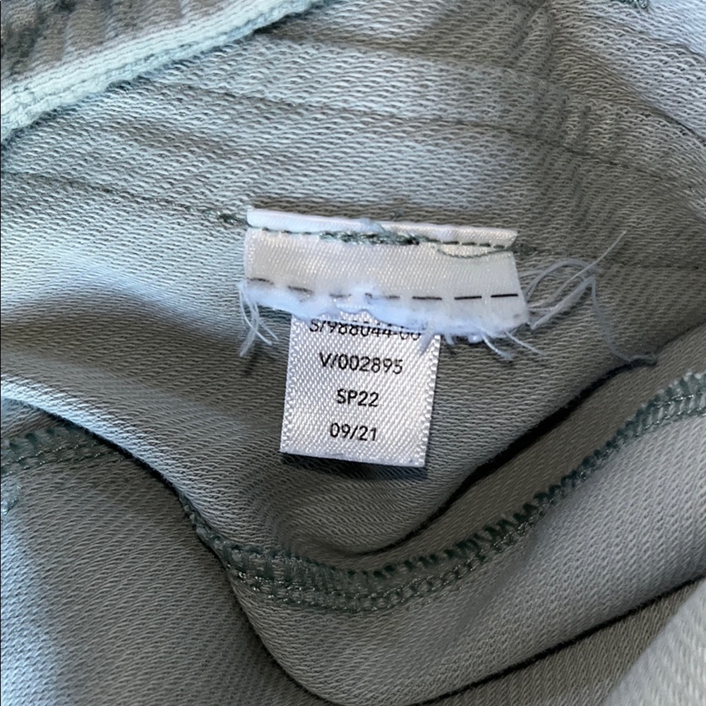 Athleta Blue and Turquoise Track Pants with Drawstring Waist - Picture 5 of 7